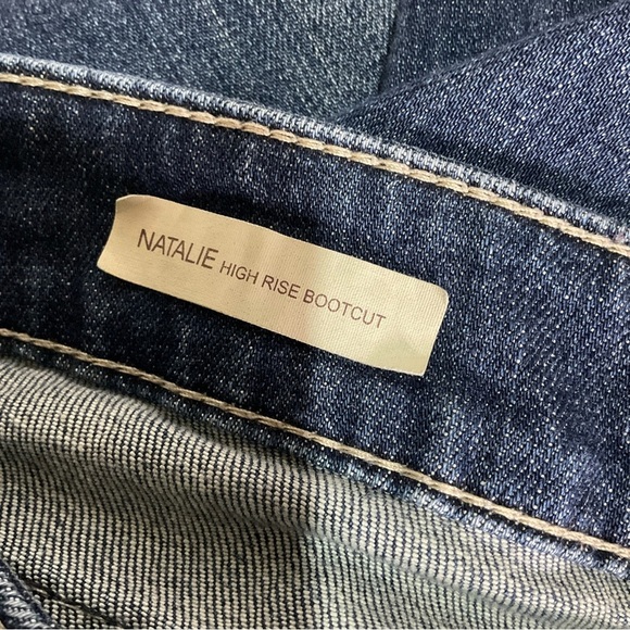 Kut From The Kloth Natalie Bootcut Jeans Sz 14 Flap Pocket Embroidered Cowgirl - Picture 11 of 12